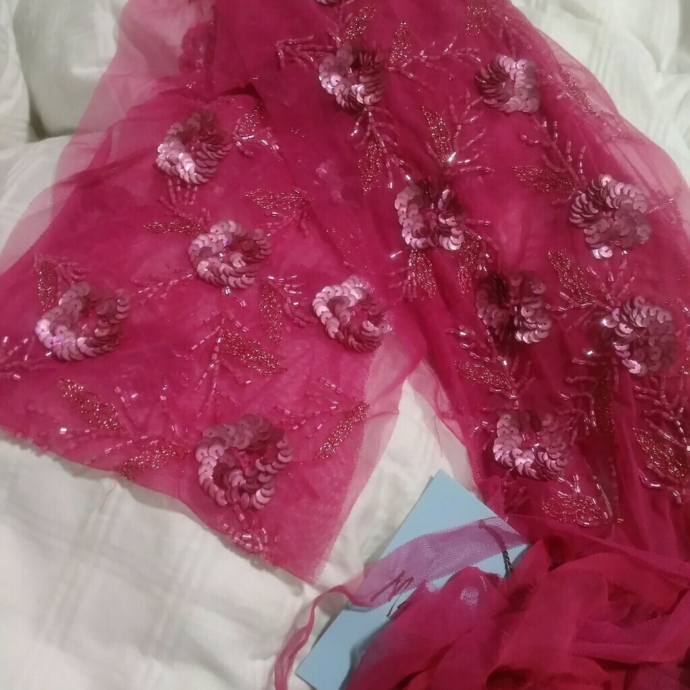 Marciano Fuschia Scarf